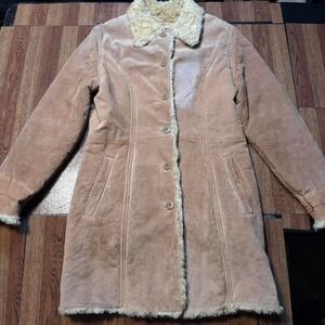 Wilson's Leather Maxima Vintage Y2k Penny Lane Fur Coat Jacket Medium